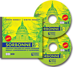 Εκδόσεις Roboly - Sorbonne B2 Certificat Pratique de Langue Française - 2 CD Audio